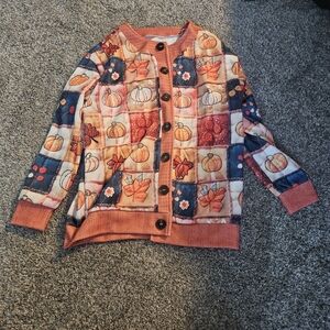 Autumn Patchwork Sweater - Multicolor